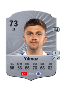 Rıdvan Yılmaz Rare 73 OVR