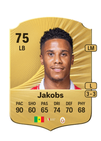 Ismail Jakobs Rare 75 OVR