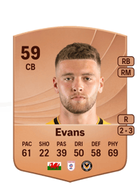 Cameron Evans Common 59 OVR