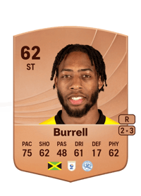 Rumarn Burrell Common 62 OVR