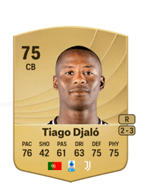 Tiago Djaló Common 75 OVR