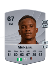 Paul Omo Mukairu Common 67 OVR