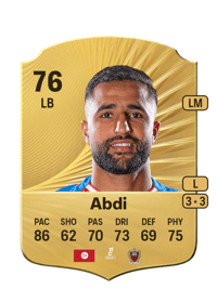 Ali Abdi Rare 76 OVR