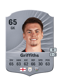 Josh Griffiths Rare 65 OVR