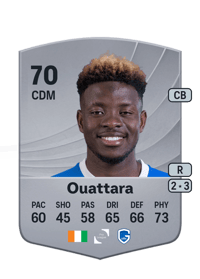 Aziz Ouattara Common 70 OVR