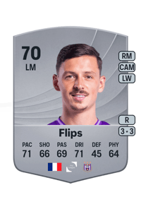 Alexis Flips Common 70 OVR