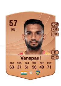 Edwin Sydney Vanspaul Common 57 OVR