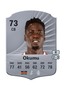 Joseph Okumu Rare 73 OVR