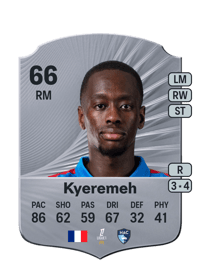 Godson Kyeremeh Rare 66 OVR