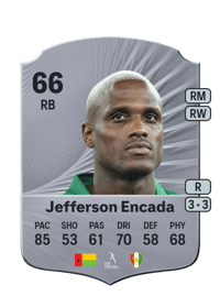 Jefferson Encada Rare 66 OVR