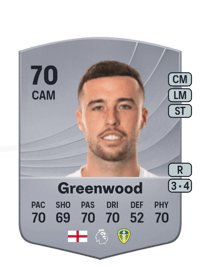 Sam Greenwood Common 70 OVR