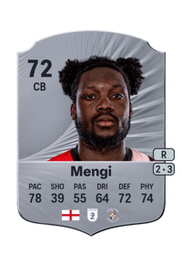 Teden Mengi Rare 72 OVR