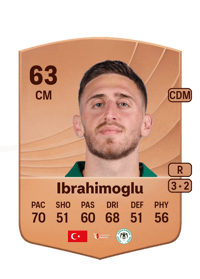 Melih Ibrahimoglu Common 63 OVR