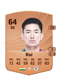 Asish Rai Common 64 OVR