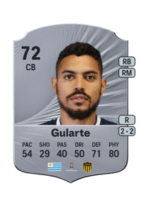 Emanuel Gularte Rare 72 OVR