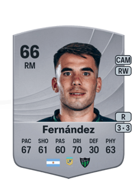 Tomás Fernández Common 66 OVR