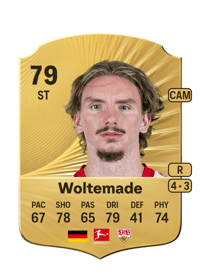 Nick Woltemade Rare 79 OVR