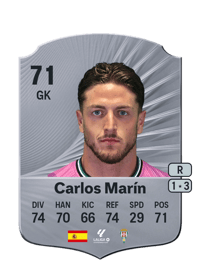 Carlos Marín Rare 71 OVR