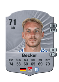 Timo Becker Rare 71 OVR