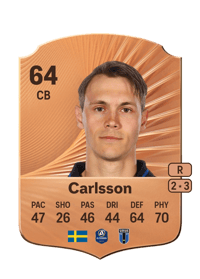 Tobias Carlsson Rare 64 OVR