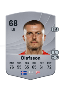 Davíð Kristján Ólafsson Common 68 OVR