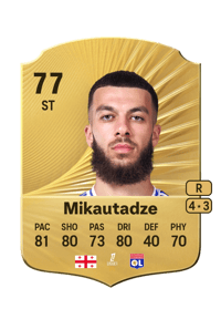 Georges Mikautadze Rare 77 OVR