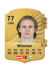 Patrick Wimmer Rare 77 OVR