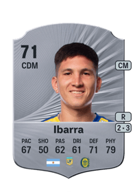 Franco Ibarra Rare 71 OVR
