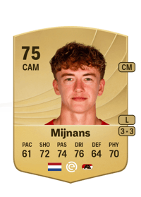 Sven Mijnans Common 75 OVR