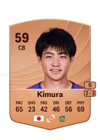 Seiji Kimura Common 59 OVR