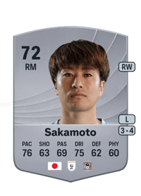 Tatsuhiro Sakamoto Common 72 OVR