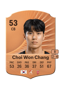 Choi Won Chang Rare 53 OVR