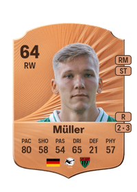 Sebastian Müller Rare 64 OVR