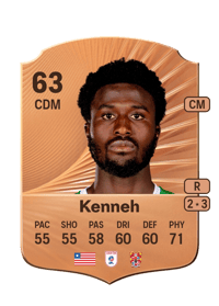 Nohan Kenneh Rare 63 OVR