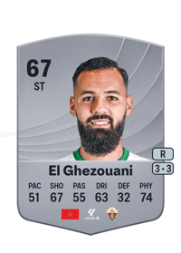 Mourad Daoudi El Ghezouani Common 67 OVR