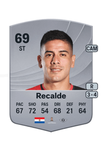Jorge Recalde Common 69 OVR