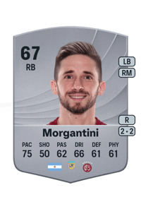Nicolás Morgantini Common 67 OVR