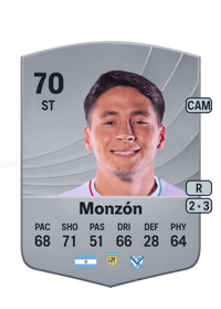 Florián Monzón Common 70 OVR
