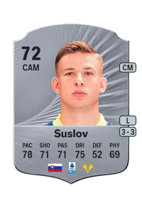Tomáš Suslov Rare 72 OVR