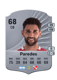 Franco Paredes Rare 68 OVR