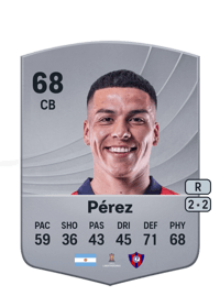 Matías Pérez Common 68 OVR