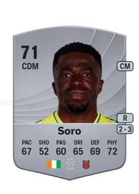 Ismaila Soro Common 71 OVR