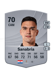 Lucas Sanabria Common 70 OVR