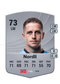 Simen Bolkan Nordli Common 73 OVR