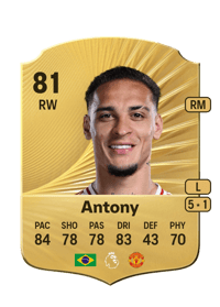 Antony Rare 81 OVR