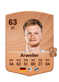 Jonas Arweiler Common 63 OVR