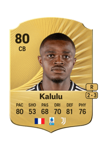 Pierre Kalulu Rare 80 OVR