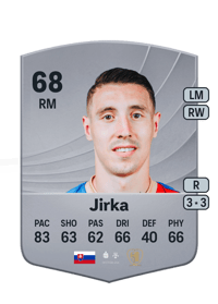 Erik Jirka Common 68 OVR