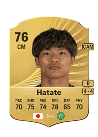 Reo Hatate Rare 76 OVR
