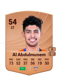 Malek Al Abdulmunem Common 54 OVR